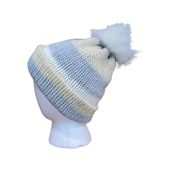 Handmade Knit Winter Stocking Cap Beanie Hat - Picture 1 of 4